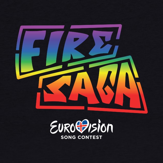 Fire Saga Logo (instrument case version) by GraphicGibbon